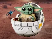Lego 75403 Grogu with Hover Pram (Грогу с парящей коляской)
