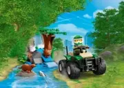 Lego 60394 ATV and Otter Habitat (Квадроцикл и среда обитания выдр)