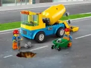 Lego 60325 Cement Mixer Truck (Бетономешалка)