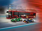 Lego 60445 F1 Truck with RB20 & AMR24 F1 Cars (Грузовик F1 с автомобилями RB20 и AMR24)