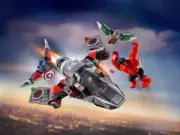 Lego 76292 Captain America vs. Red Hulk Battle (Битва Капитана Америки против Красного Халка)