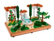 Lego 10359 Fountain Garden (Сад с фонтаном)